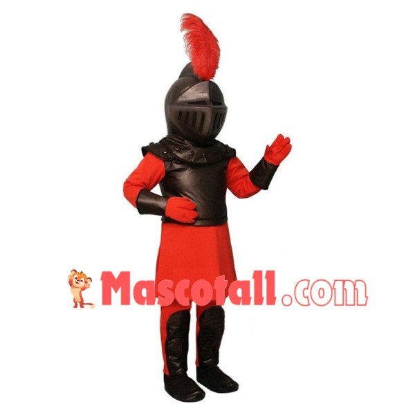 Royal Bronze Knight Mascot Costume	
