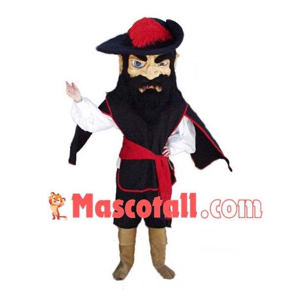 Cavalier Man Mascot Costume	