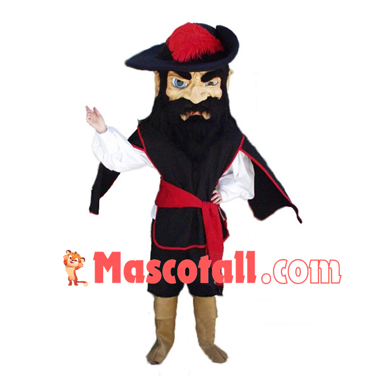 Cavalier Man Mascot Costume	