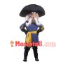 Rebbie the Rebel High School Mascot Costume	