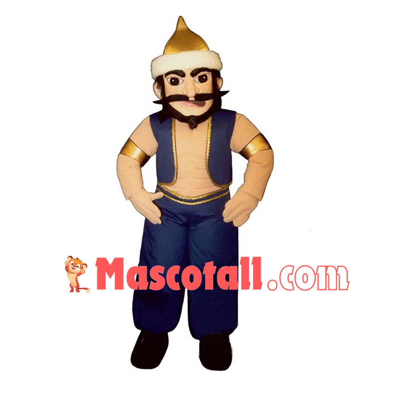 Mongolian Khan Mascot Costume 
