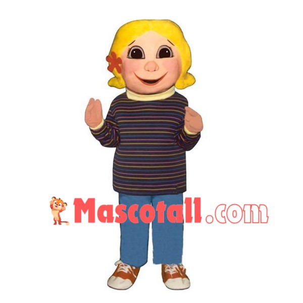 Cute Little Girl Mascot Costume	