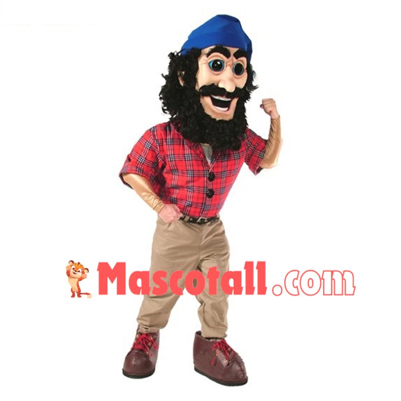 Lumberjack Mascot Costume	