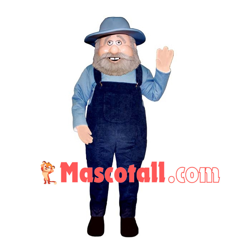 Old Prospector Mascot Costume	