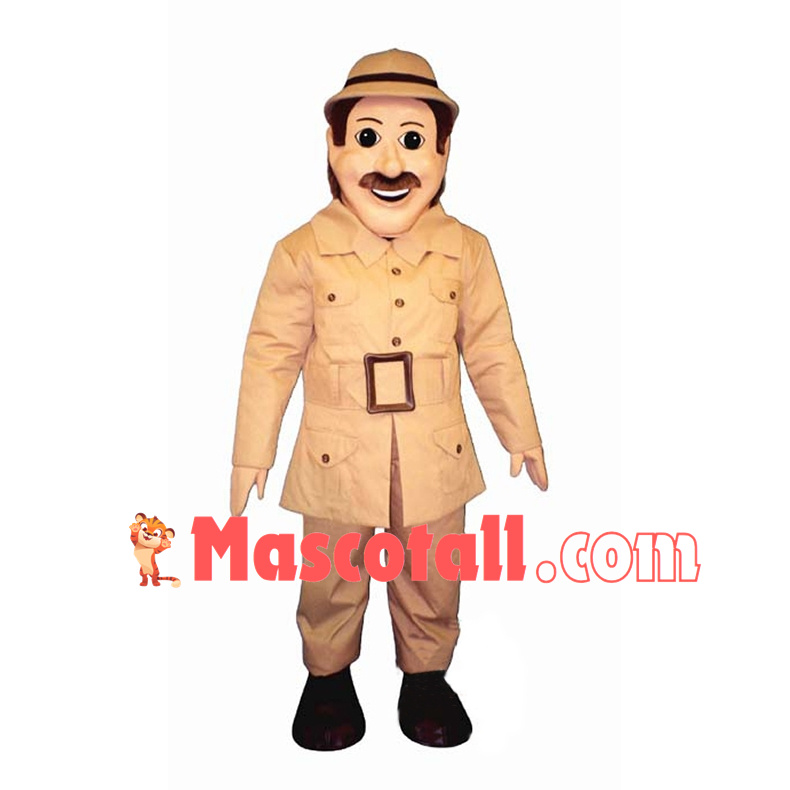 Safari Sam Mascot Costume	