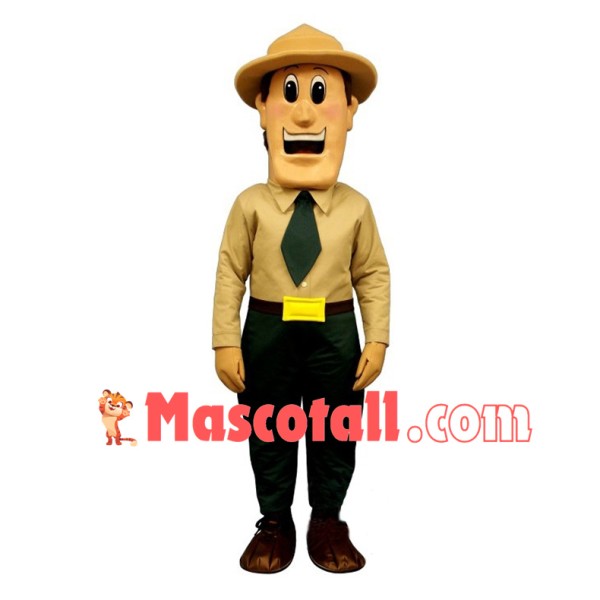 Warden Walker Mascot Costume	