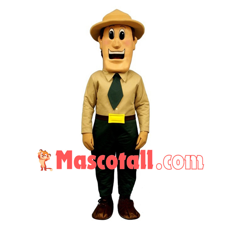 Warden Walker Mascot Costume	