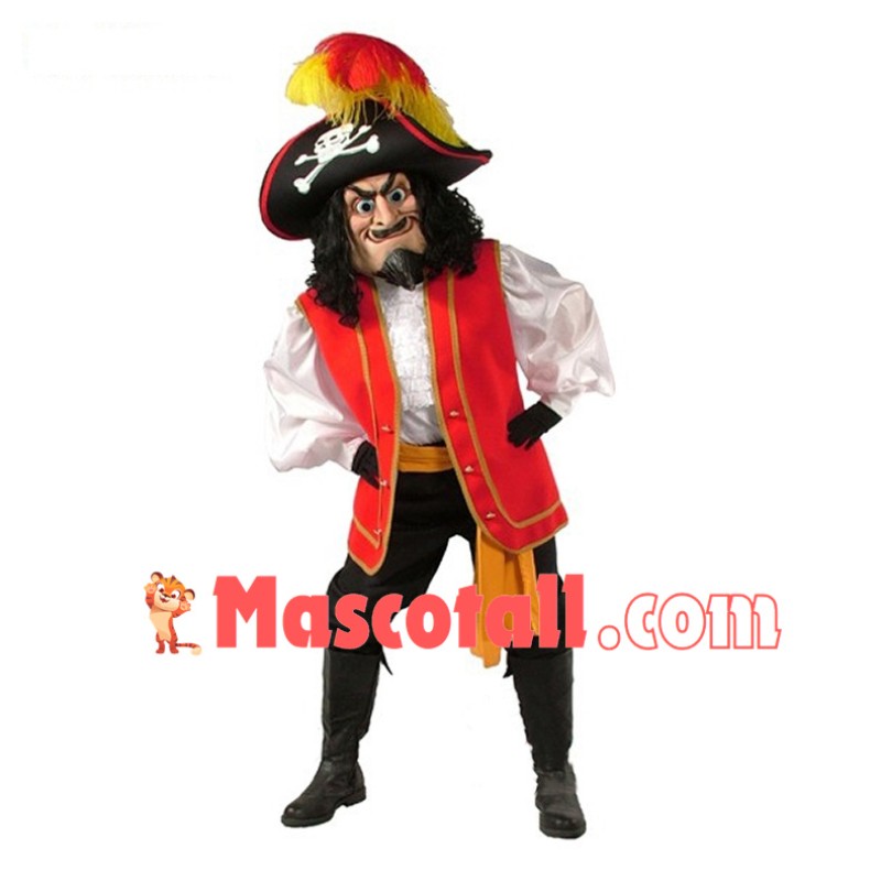 High School Pirate Mascot Costume	