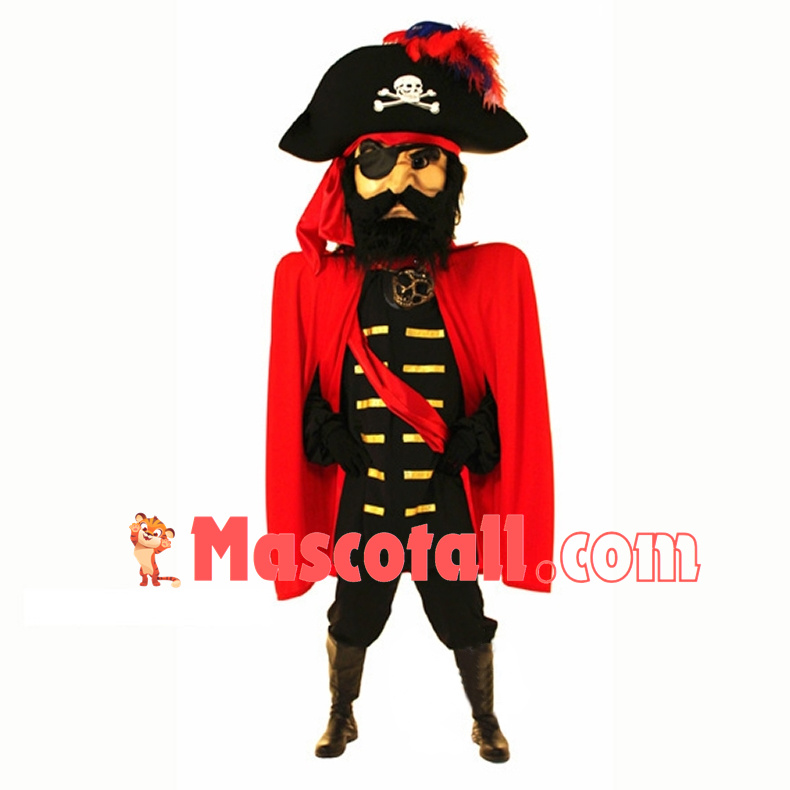Captain ARRR VA Mascot Costume	