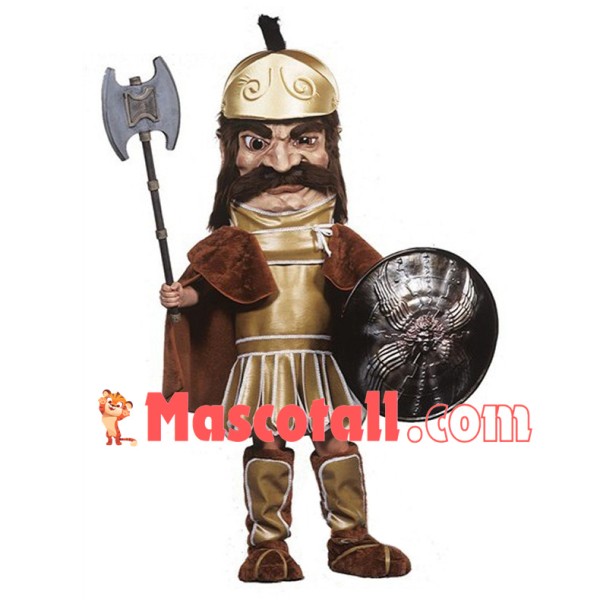 Heroic Trojan Warrior Mascot Costume	