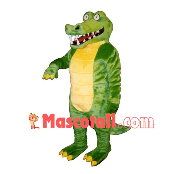 Brawny Gator Mascot Costume	