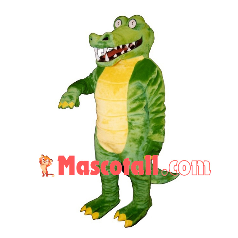Brawny Gator Mascot Costume	