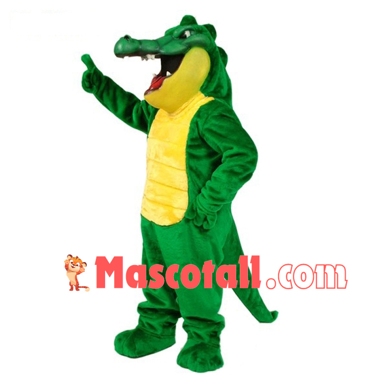 School Gator Mascot Costume	