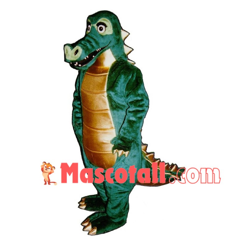 Adult Alligator Mascot Costume	