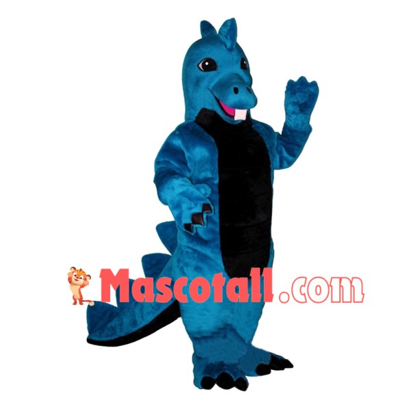 Blue Dinosaur Lightweight Mascot Costume	