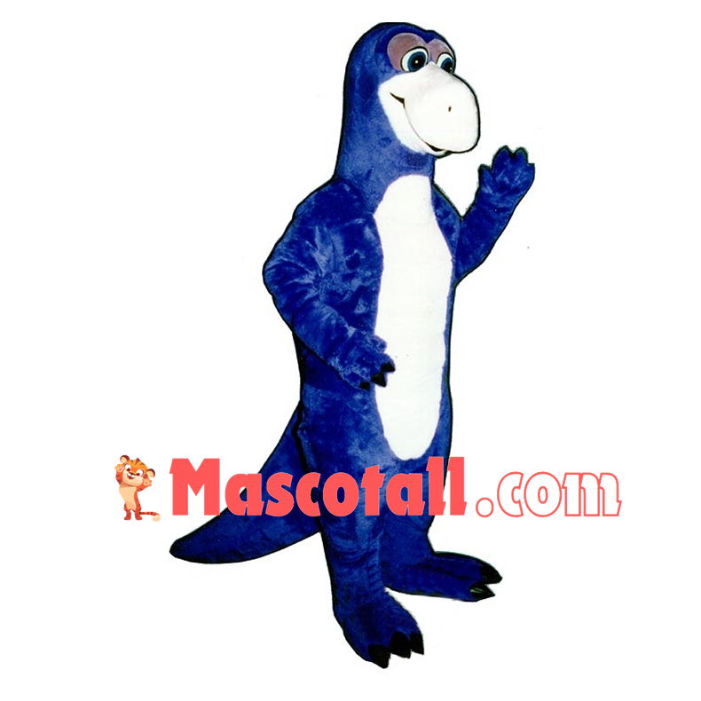 Innocent Blue Dinosaur Mascot Costume	