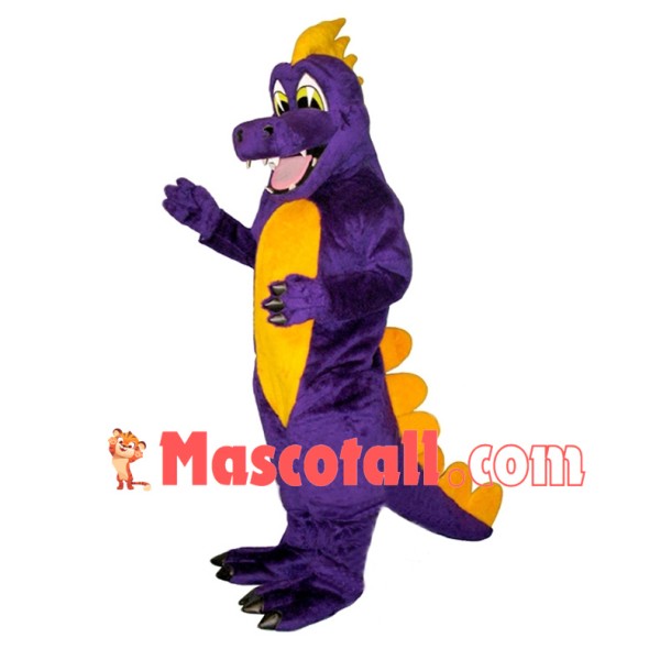 Happy Purple Dragon Lightweight Mascot Costume 