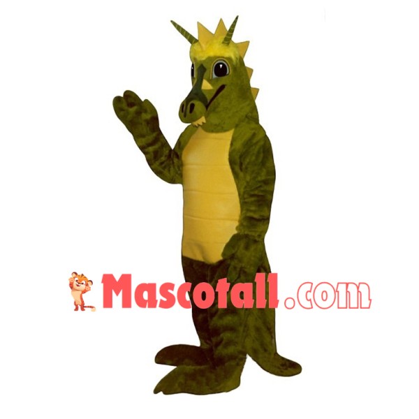 Long-haired Dragon Mascot Costume 
