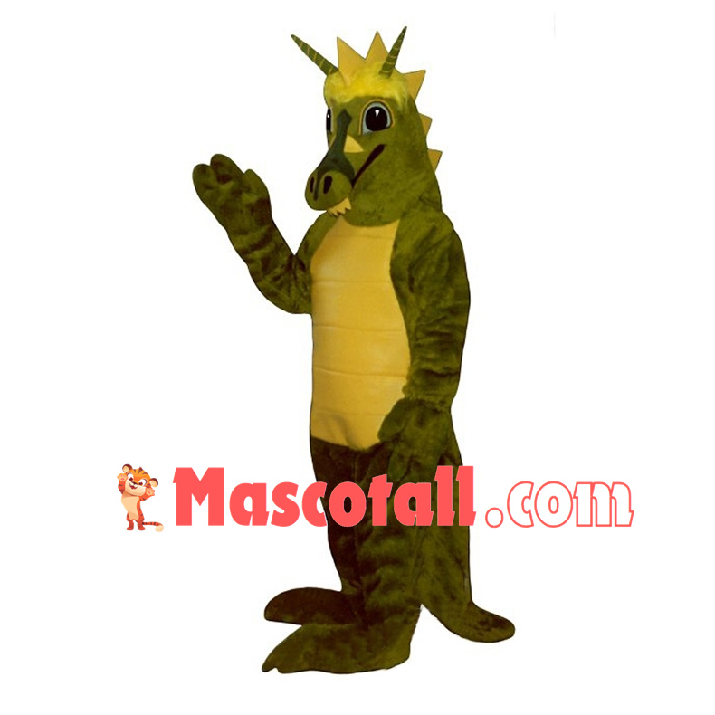 Long-haired Dragon Mascot Costume 