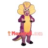 Innocent Purple Triceratops Mascot Costume 
