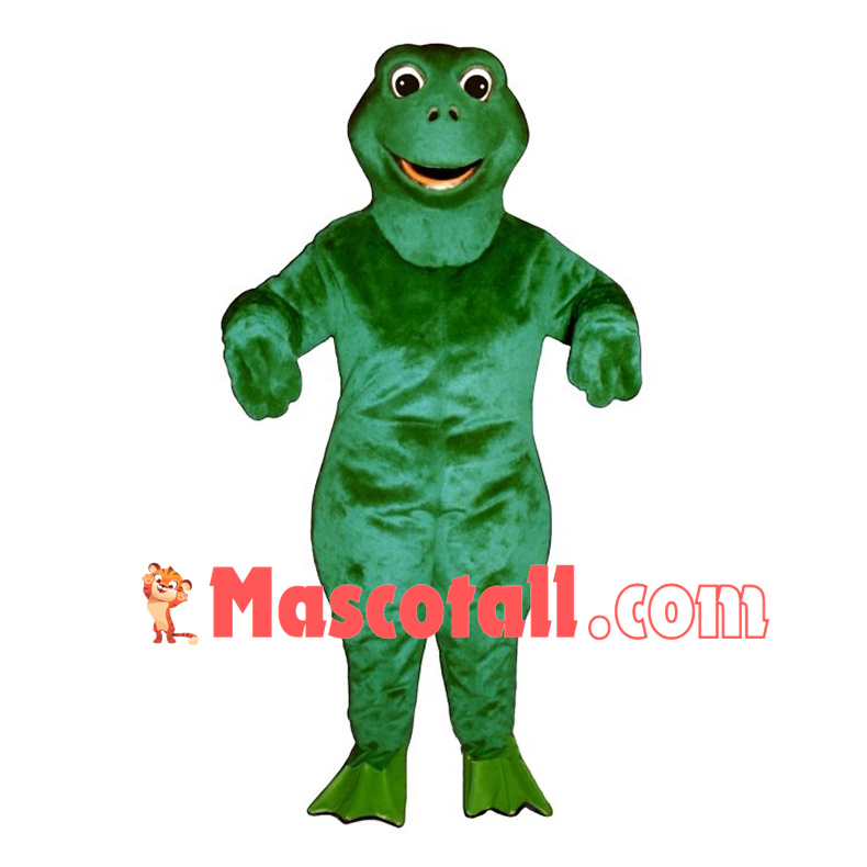 Realistic Frog Mascot Costume 