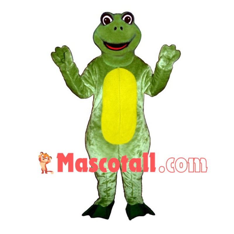 Adult Plush Frog Mascot Costume 