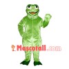Lazy Frog Mascot Costume 