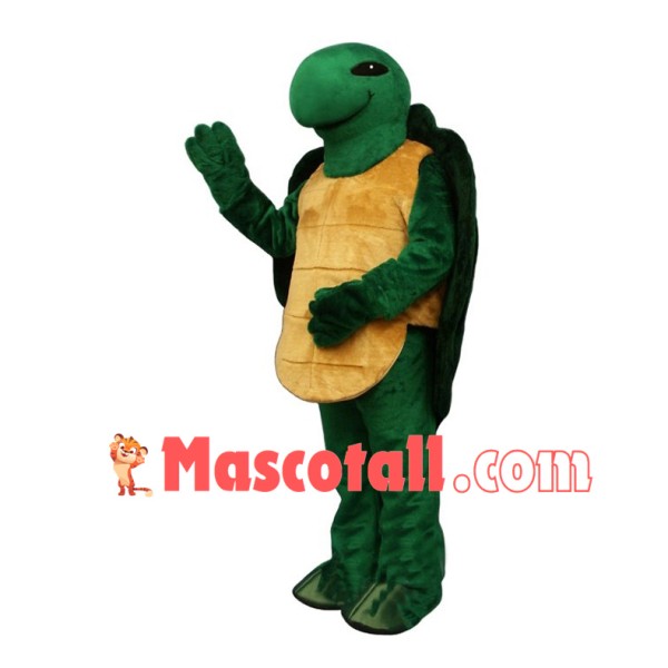 Friendly Pond Turtle Mascot Costume 