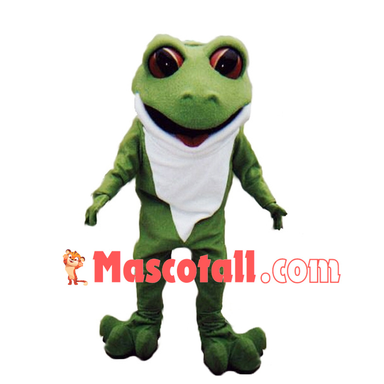 Realistic Lovely Red Eyed Tree Frog Mascot Costume 