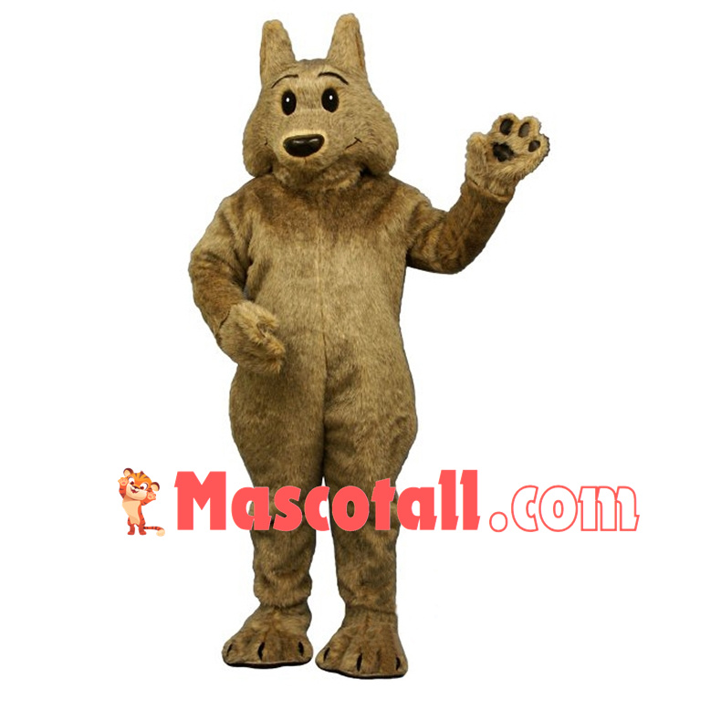 Adult Plush Coyote Mascot Costume 