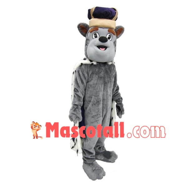 University Duke Dog Mascot Costume 