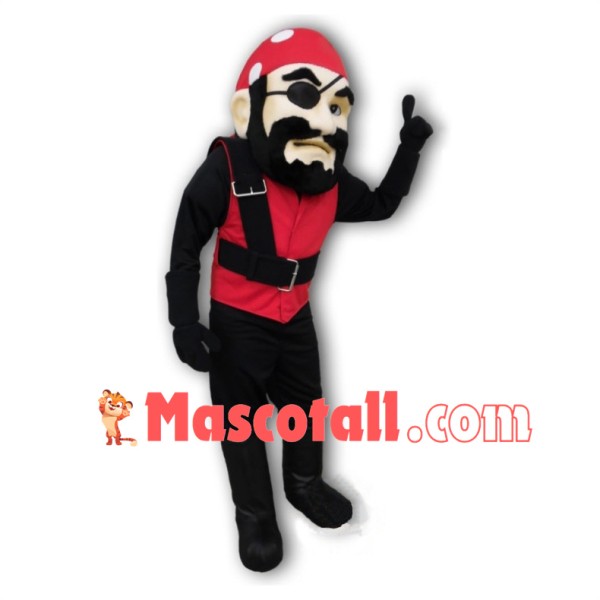 Pirate Mascot Costume 