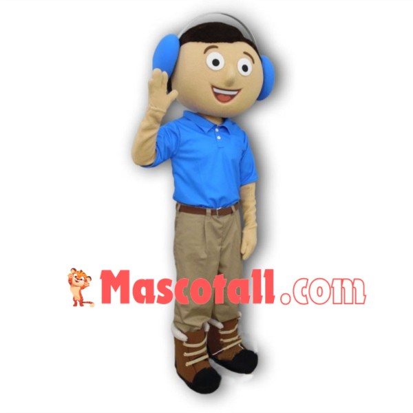 Music Man Mascot Costume 