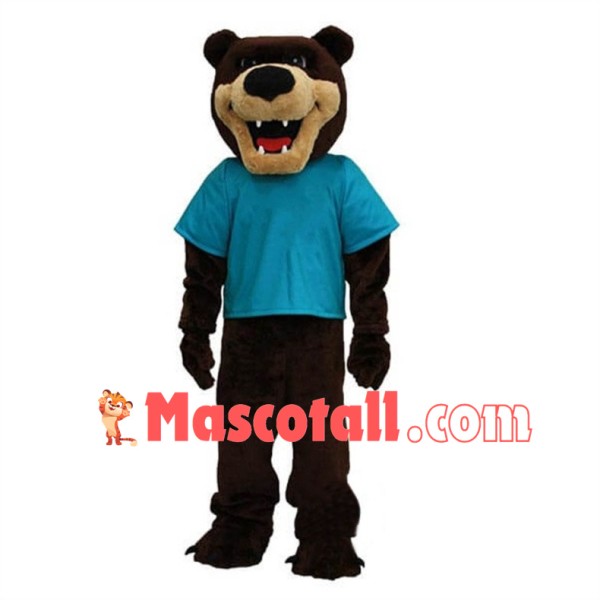 Lovely Grizzly Mascot Costume 