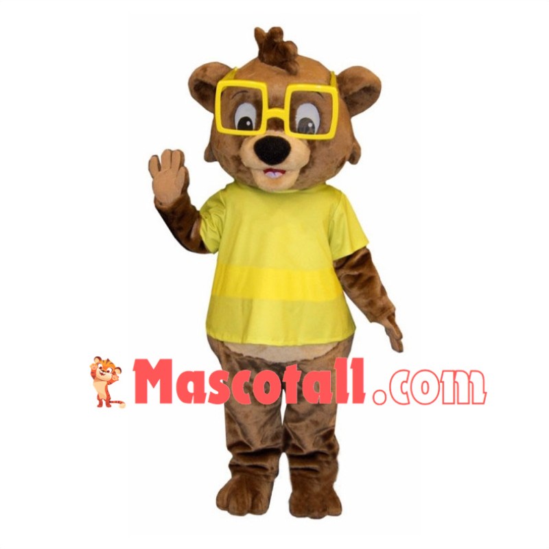 Cute Lion Cub Boy Mascot Adult Costume 