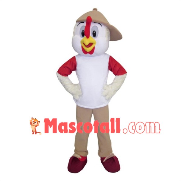 Chicky Mascot Costume Fancy Dress Outfit