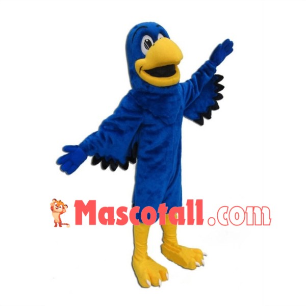Blue Macaw Mascot Costume 