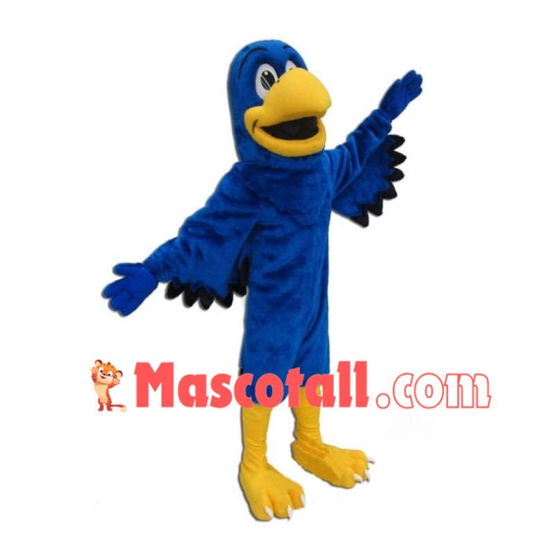 Blue Macaw Mascot Costume 