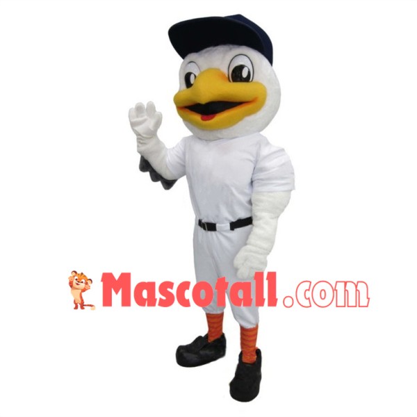 Baseball Sandy the Seagull Mascot Costume 