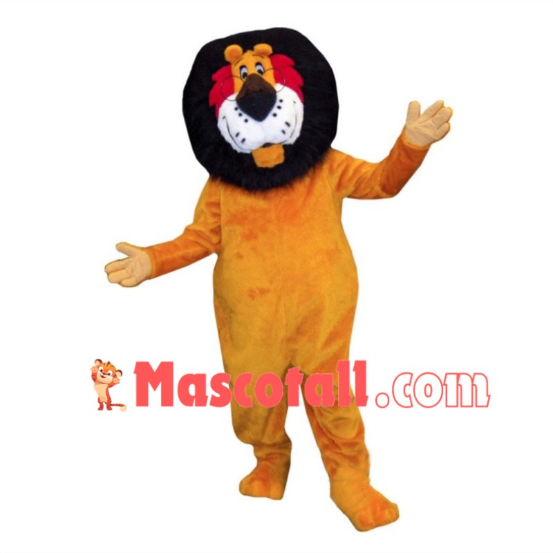 Hubert the Lion Mascot Costume 