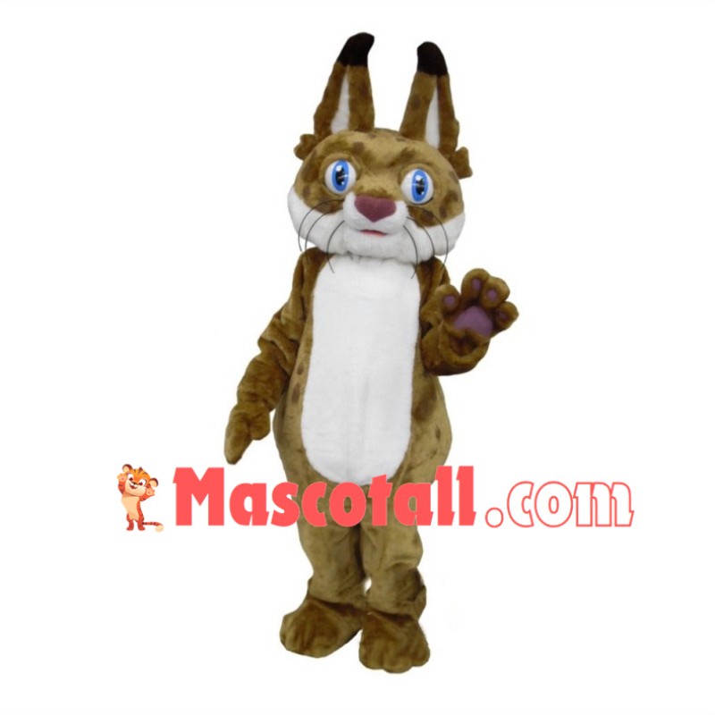 Bobcat Mascot Costume	
