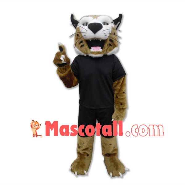 University Bobcat Mascot Costume 