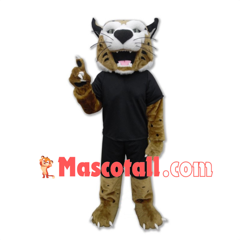 University Bobcat Mascot Costume 