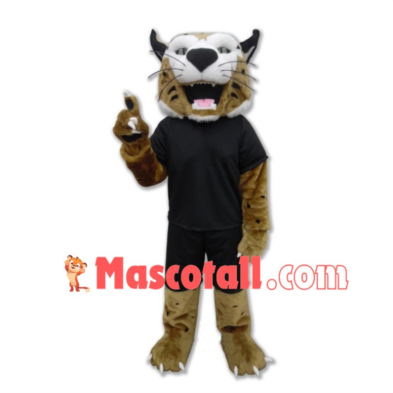 University Bobcat Mascot Costume 