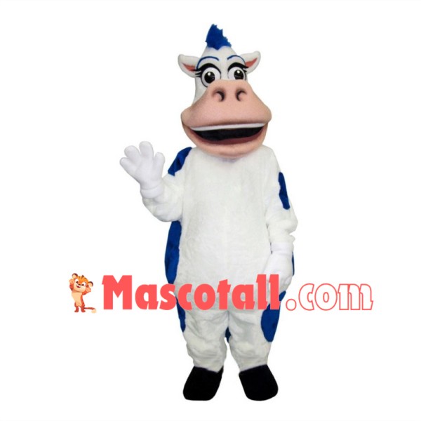 Farm Cow Mascot Adult Costume 