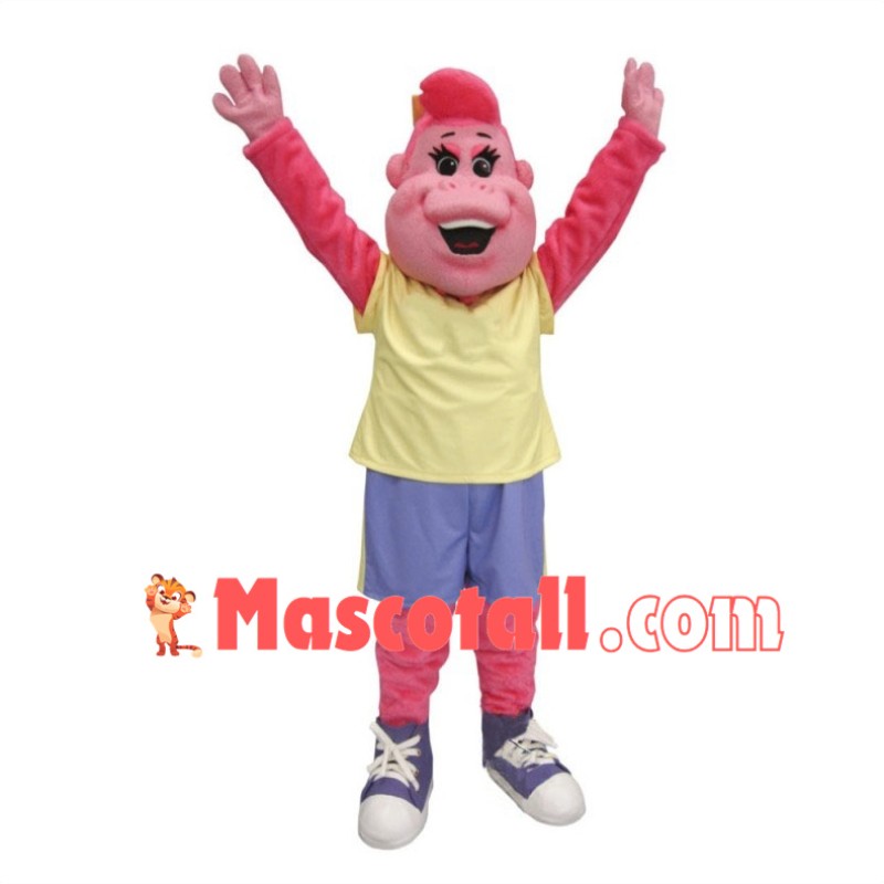 Lively Monkey Jane Mascot Costume 