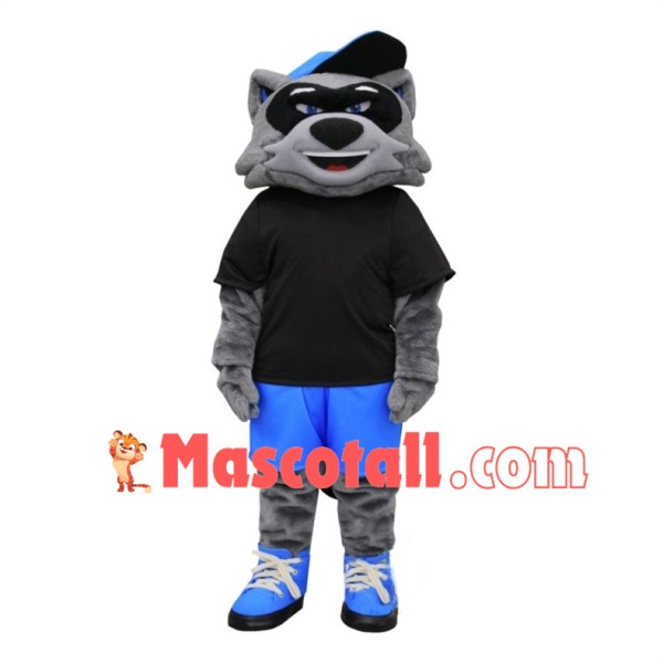 Renegade Rascal the Raccoon Mascot Costume 