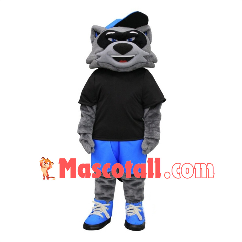Renegade Rascal the Raccoon Mascot Costume 