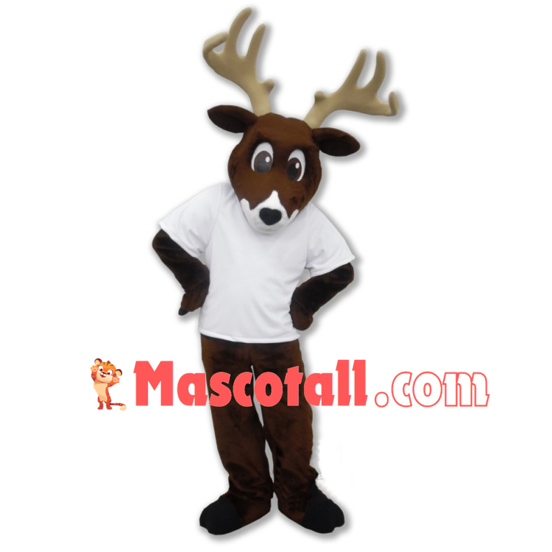 School Deer Mascot Costume 