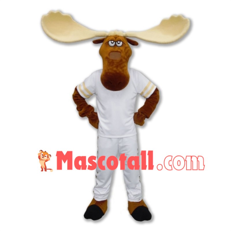 Advertising Moose Mascot Costume Fancy Dress Costume 